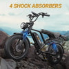 VOLTVOGU Full-Suspension Electric Off-Road Bike