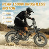 VOLTVOGU Full-Suspension Electric Off-Road Bike