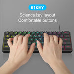 Compact RGB Gaming Keyboard