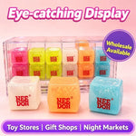 Glow in the Dark Ice Cube Squishy Toy