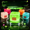 Glow in the Dark Ice Cube Squishy Toy