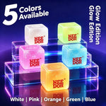 Glow in the Dark Ice Cube Squishy Toy