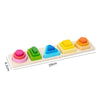 Wooden Geometric Sorting Stacking Toy