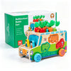 Wooden Montessori Shape Sorter Bus